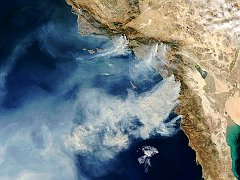Southern California Wildfires, October 27, 2003